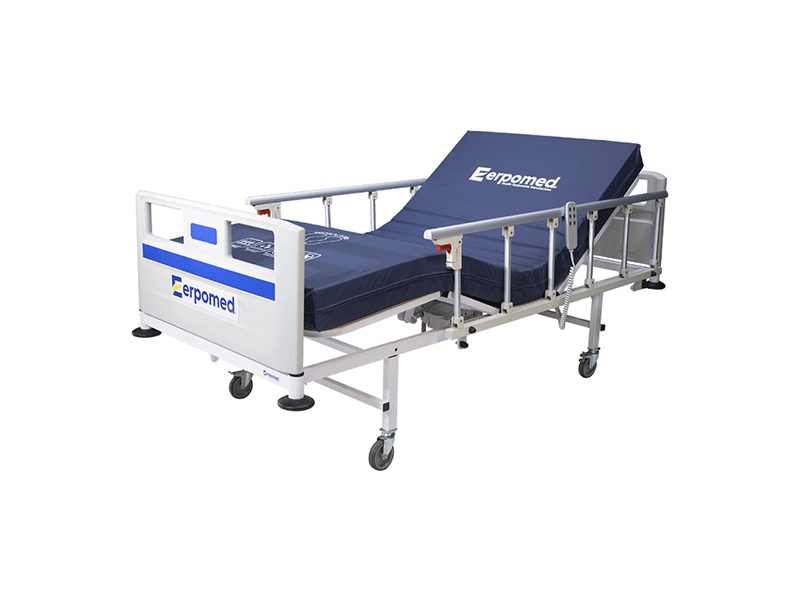 2 motorized hospital beds